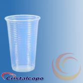 Copo descartável translucido CRISTALCOPO 500ml Caixa c/ 1000