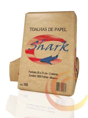 Papel Toalha Shark C/ 1000 - Branco