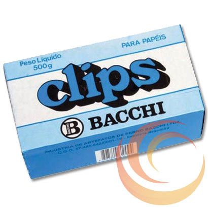 Clips 2/0 BACCHI Galvanizado 500G