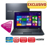 Notebook Samsung ATIV Book 2 270E4E-KDW com Intel® Core™ i3-